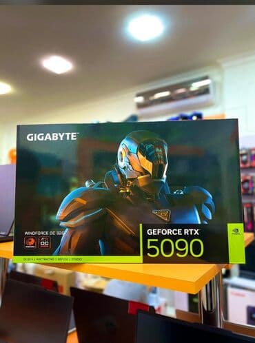 Videokart Gigabyte GeForce RTX 5090, > 16 GB, Yeni