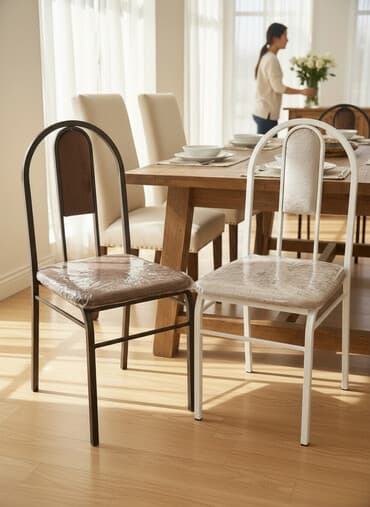 Mətbəx üçün, Yeni, Qatlanmayan, rəng - Ağ Stul