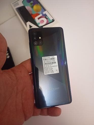 samsung 980: Samsung Galaxy A51, 128 GB, rəng - Qara, İki sim kartlı — 6