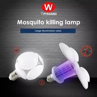 Milçək öldürən və lampa led ikisi birlikdə texniki parametrlər şəki̇l(