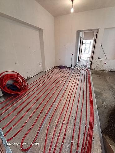 Сантехнические работы: Xidmət: Su əsaslı isti döşəmə sistemlərinin quraşdırılması Təsvir: - — 7