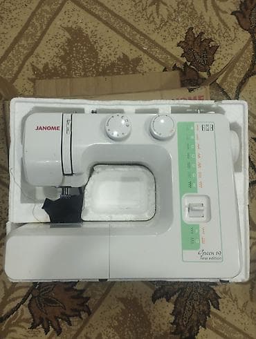 Краны водонагреватели: Швейная машина Janome, Механическая — 2