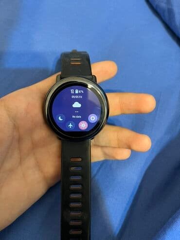 amin f1 qarpız toxumu: İşlənmiş, Smart saat, Sensor ekran, rəng - Qara — 2