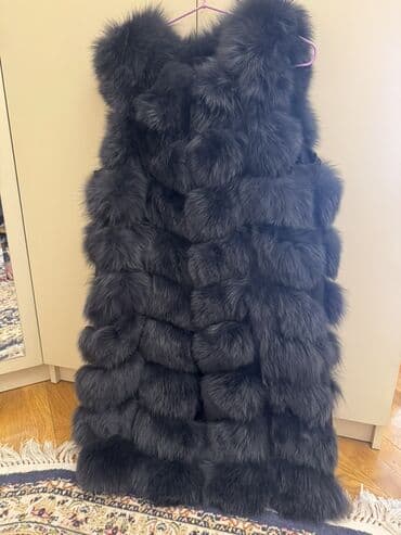 женские штаны на меху: Жилет, цвет - Серый — 6