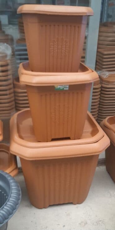 большие горшки для цветов: Dibcek qabi kvadrat gul qabi kvadrat dibcek qabi duzbucaqli gul qabi — 9