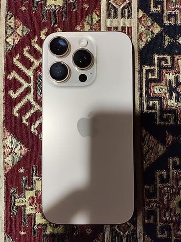 IPhone 16 Pro, 256 GB, Desert Titanium, Face ID lalafo.az -da IPhone 16 Pro, 256 GB, Desert Titanium, Face ID