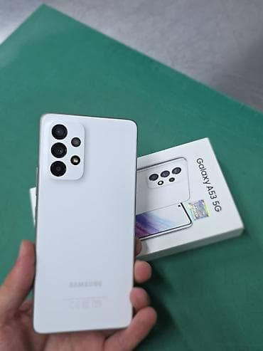 samsung s4 mini satilir: Samsung Galaxy A53 5G, 256 GB, rəng - Ağ, Sensor, Barmaq izi, İki sim kartlı — 6