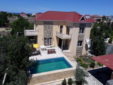 ev certiyojları: 200 kv. m, 5 otaqlı, Hovuzlu, Kombi, Qaz — 7