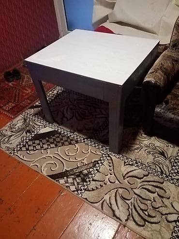 2ci el stullar: Mətbəx masası, İşlənmiş, Açılmayan, Taxta, Dördbucaq masa — 1