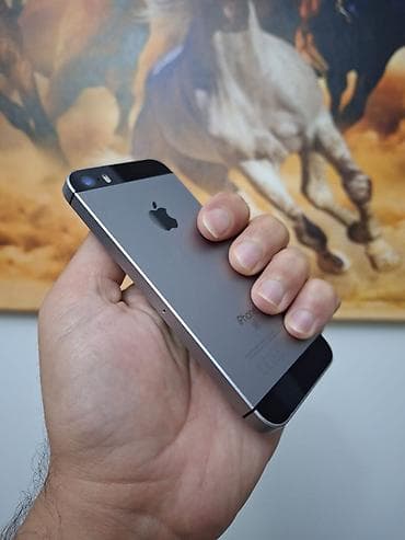 ayfon 16 e: IPhone SE, 32 GB, Qara, Barmaq izi — 7