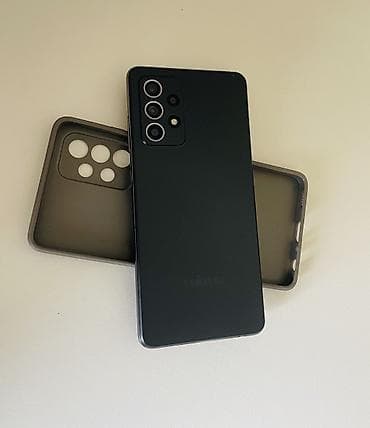 samsung tab8: Samsung Galaxy A52, 128 GB, rəng - Qara, Barmaq izi, İki sim kartlı, Face ID — 2