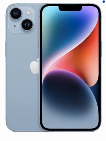 iphone 12 цена в баку: IPhone 14, Голубой, Face ID — 1