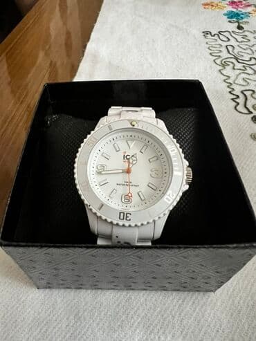 el fecr saat: Ağ rəngli ICE-WATCH qol saatı Gündəlik istifadə üçün sport qol saatı — 3