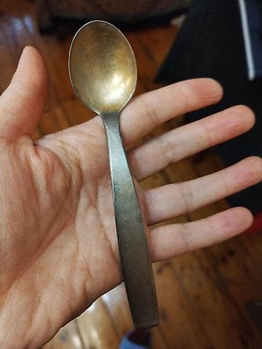 Столовые приборы: Paslanmayan poladdan desert qaşığı - Material: paslanmayan polad — 1