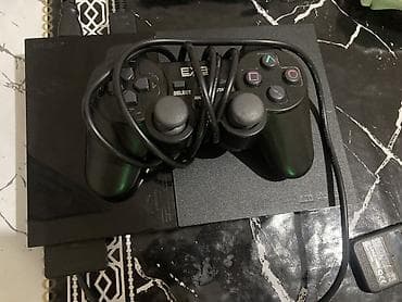 p4 disk: Playstation 2 Slim Yanında 1 Pult+ Pes Serisi fifa ve elave oyunlar — 7