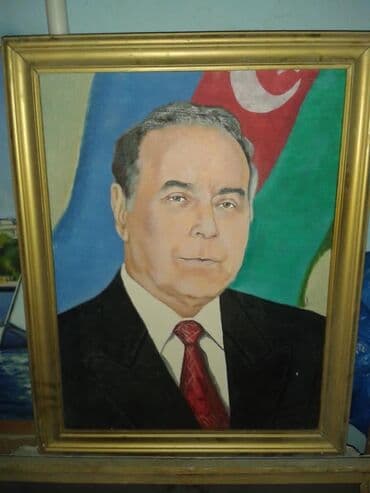 quaş boya qiymeti: Resm. Katan uzerinde yagli boya. Kohne. Gedimi el isleri. 40-45! — 3