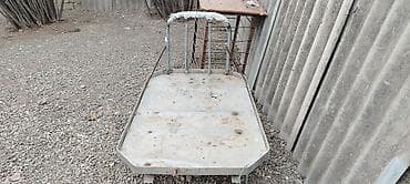 Ağır yüklər üçün əl arabası (platforma tipli) - Geniş metal