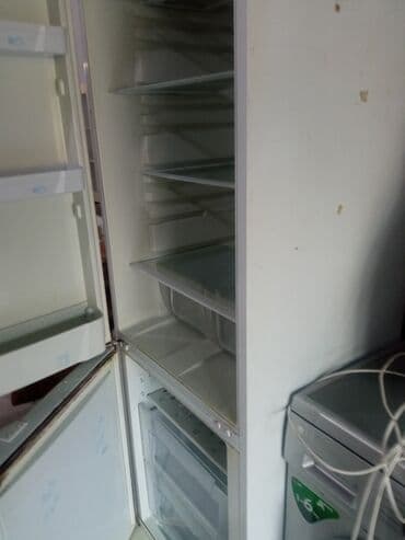 dondurma soyducu: İşlənmiş 2 qapılı Soyuducu Satılır, rəng - Ağ — 6