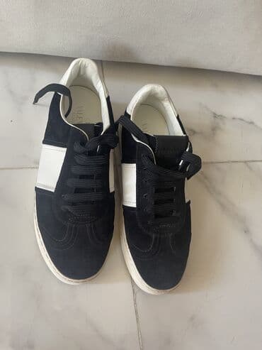 кроссовки баку: Размер: 37, цвет - Белый, Б/у — 2