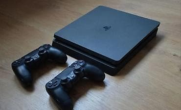 playstation slim 4: İkinci eldir. Tezeden secilmir. Seliqeli isledilib. Sony — 2