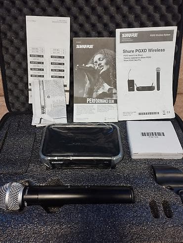 Musiqi alətləri: Shure PGX (PGX2/PGX4) simsiz mikrofon sistemi – Original - Mikrofon — 5