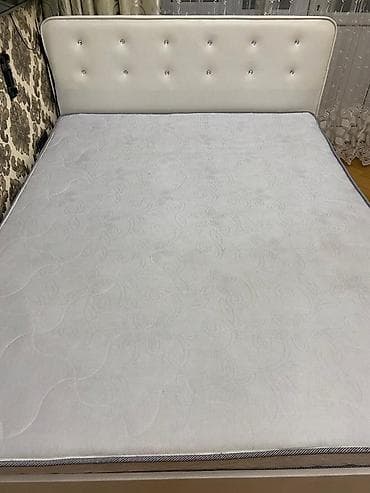 2 neferlik taxt satilir: İkinəfərlik çarpayı, Matras ilə, Siyirməsiz — 5