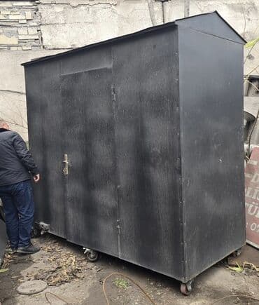 Gözəllik və estetika avadanlığı: Metall karkaslı mobil köşk/konteyner Üstü qapalı, yığcam və daşıması — 5