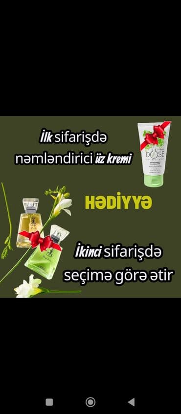 Kosmetik dəst, Faberlic, 2 məhsul, Yeni, Pulsuz çatdırılma