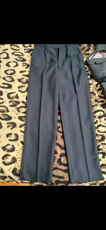 Bayram kostyumları: AMBRA uşaq klassik şalvarı - Rəng: tünd (qara-açıq kölgə) - Model — 2