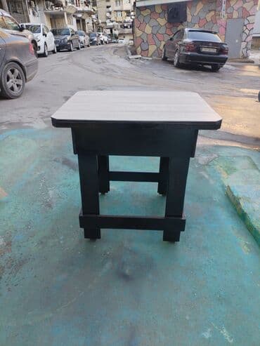 Digər mətbəx aksesuarları: LAMINAT ÜSTÜ. BERK QALIN TAXTA Stol TELEBE — 1