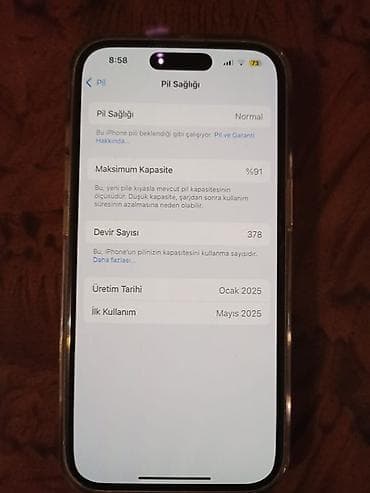 telefon iphone 5s: IPhone 15, 128 GB, Ağ, Face ID — 3