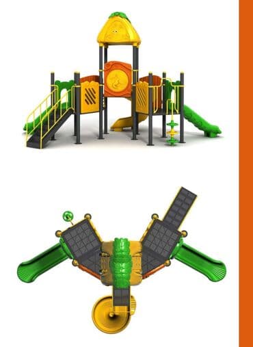 Детская одежда и обувь: Oyun kompleksi – 2 model 1) Məhsul kodu: MAS-162 - Rəngli kürə — 12