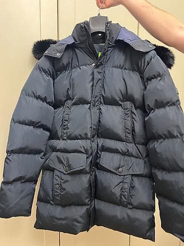 Аксессуары: Мужская куртка, Болонка, Зимняя, Hugo Boss, M — 1