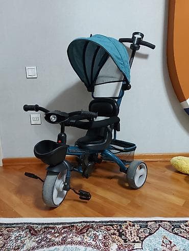 Uşaq velosipedləri: Uşaq üçtəkərli velosipedi – valideyn idarəetməsi ilə - Marka/model — 4