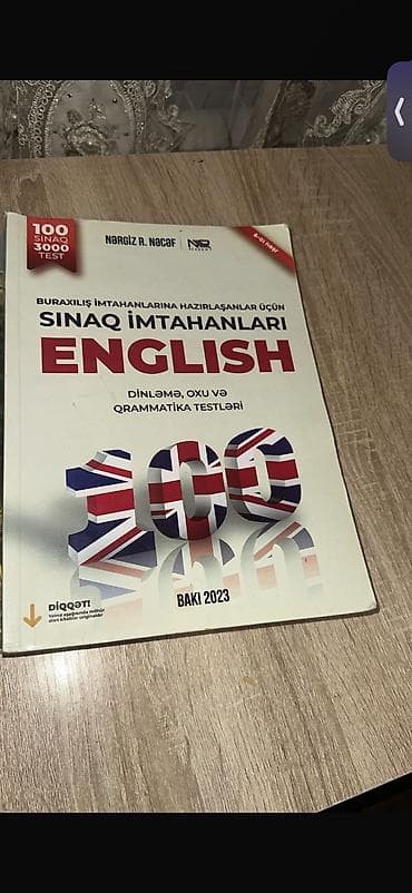 форма футбольная: Məhsul: “Sınaq İmtahanları – English” hazırlıq vəsaiti Müəllif — 1