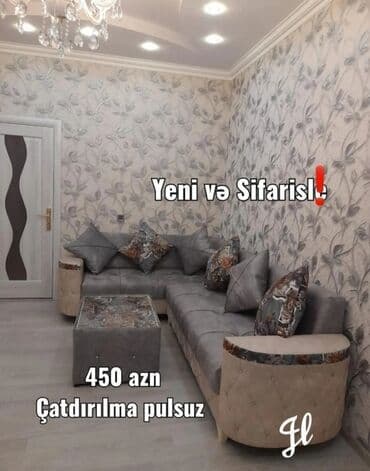 Künc divan, Yeni, Açılan, Bazalı, Parça, Şəhərdaxili pulsuz çatdırılma