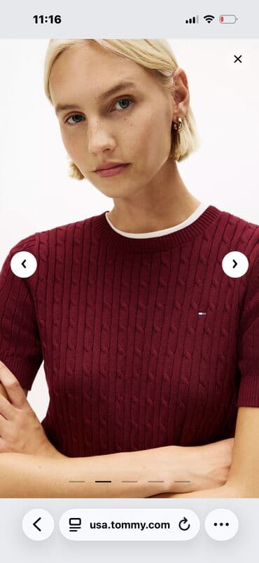 push up busqalterləri: Tommy Hilfiger tshirt 55 azn L razmer yeni alinib geyinilmeyib — 1