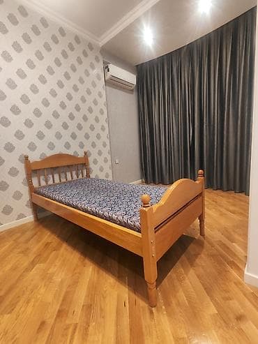 Все для дома и сада: Çarpayı, tək nəfərlik, taxta material. Ölçü: 100/200 — 1