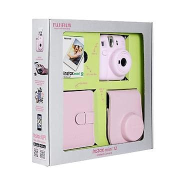 Fujifilm Instax Mini 12 Set – anında şəkil çəkən kamera dəsti, açıq