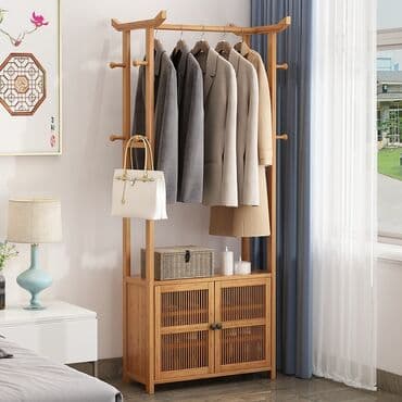 kimyevi temizleme: Asılqan Qarderob Ölçü: 52x29x180sm Ayaqqabı, paltar, çanta, papaq — 3