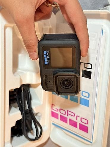 Videokameralar: GoPro HERO 13 Black action kamera Xüsusiyyətlər: - Video: 5.3K yüksək — 4