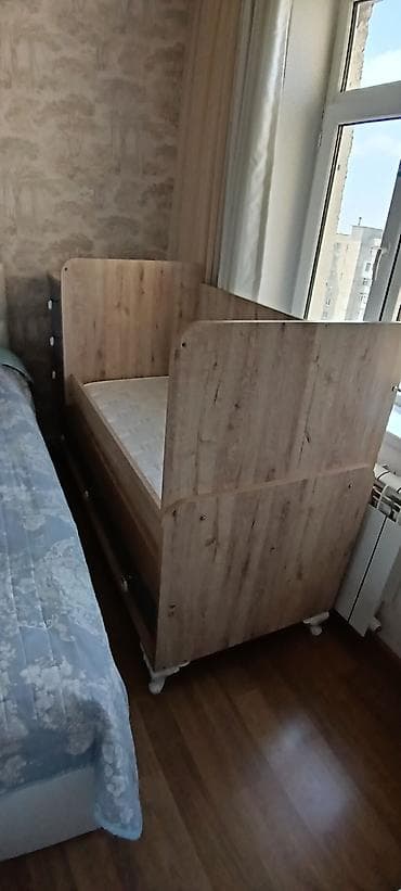 Uşaq çarpayısı və komodlu modul dəst.(2 yaşa qədər) Döşək üstündə — 3