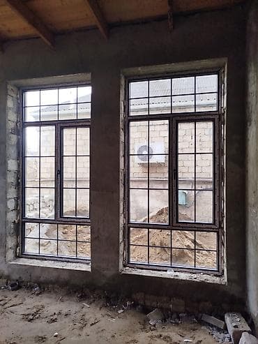 Tavan: Yeni İkiqat şüşə paketi Plastik pəncərə, Еni: 1 sm, Uzunluğu: 1 sm, Pulsuz quraşdırma — 4