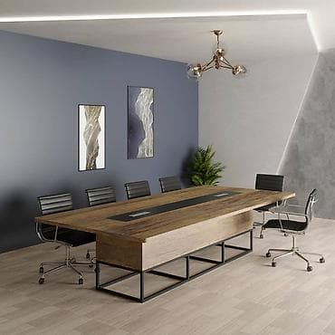 Məhsul: Modern toplantı masası və ofis kresloları dəsti - Dizayn