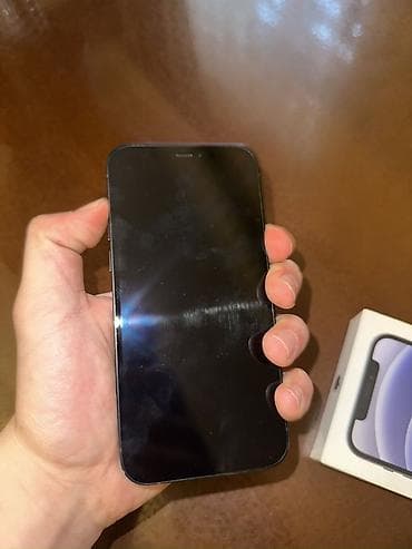 imac ikinci el: IPhone 12, Qara, Face ID — 1