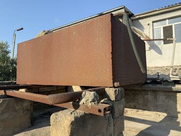 çən dəmir: Bak, Metal, 750 l l, İşlənmiş, Ünvandan götürmə — 1