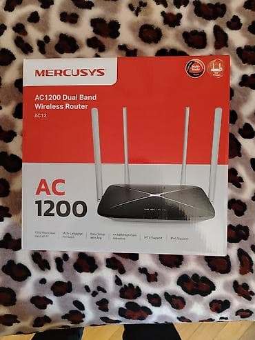 ps3 hard disk: Mercusys AC12 – AC1200 Dual Band simsiz router - Ümumi sürət: 1200 — 1