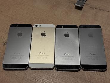 iphone 5 plata: IPhone 5s, 1 TB, Matte Silver, Qırıq, Barmaq izi — 2