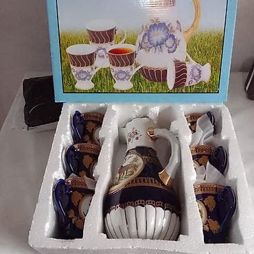 dekor qablar: Rəng - Göy — 1