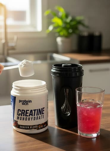 Maskalar, eynəklər: Kreatin Protein Ocean, Çəki: 201 - 500 g, Yeni — 1